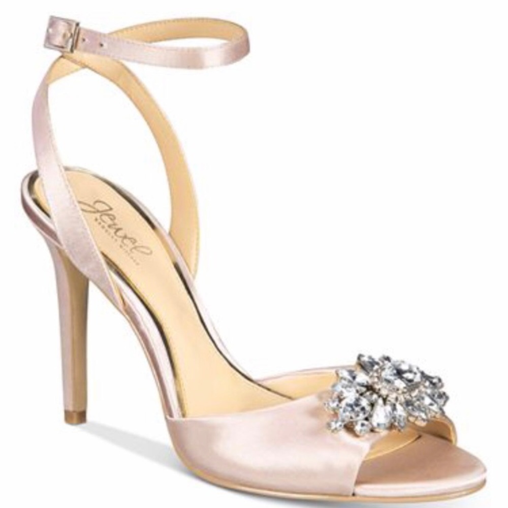 Jewel Badgley Mischka -Hayden Embellished Sandals